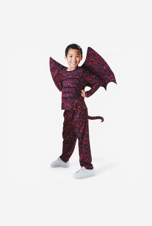 Déguisement dragon de feu 3-5 ans 1