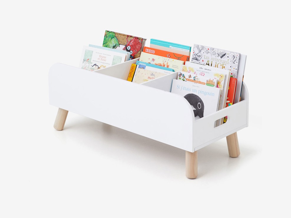 Bibliothèque naturelle et blanche Oxybul 1