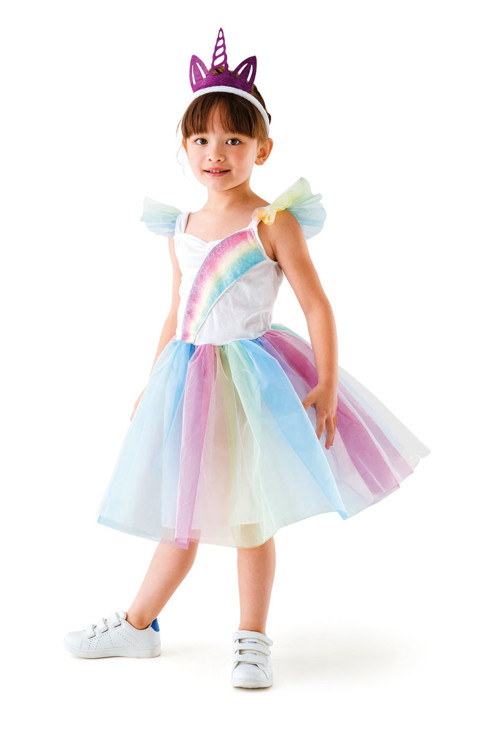 Robe princesse licorne 3-5 ans Oxybul 1