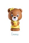 Lot de 4 personnages ours Browny Klorofil 4