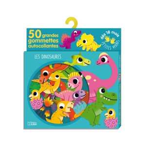 50 gommettes bébés dinosaures - Lito 1