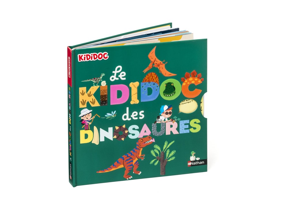 Livre Le kididoc des dinosaures - Nathan Jeunesse 1