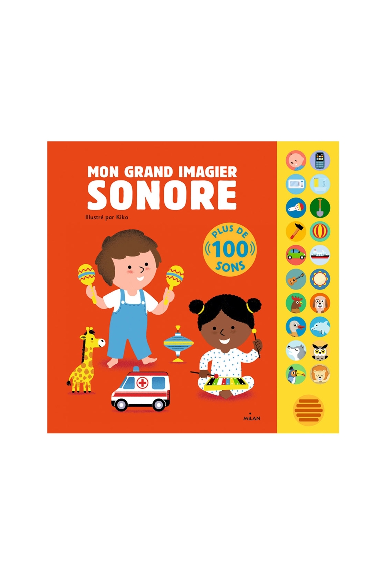 Livre Mon grand imagier sonore - Milan Jeunesse 1