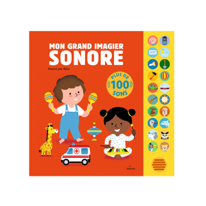 Livre Mon grand imagier sonore - Milan Jeunesse 1