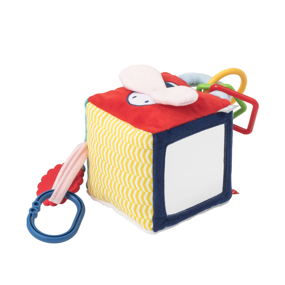 Cube D Activites En Tissu Sensibul Creation Oxybul Pour Enfant Des La Naissance Oxybul Eveil Et Jeux