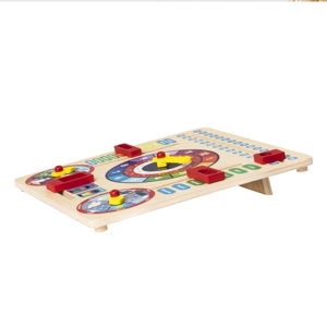 Horloge calendrier en bois Oxybul