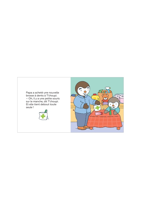 Livre T'Choupi se brosse les dents - Nathan Jeunesse