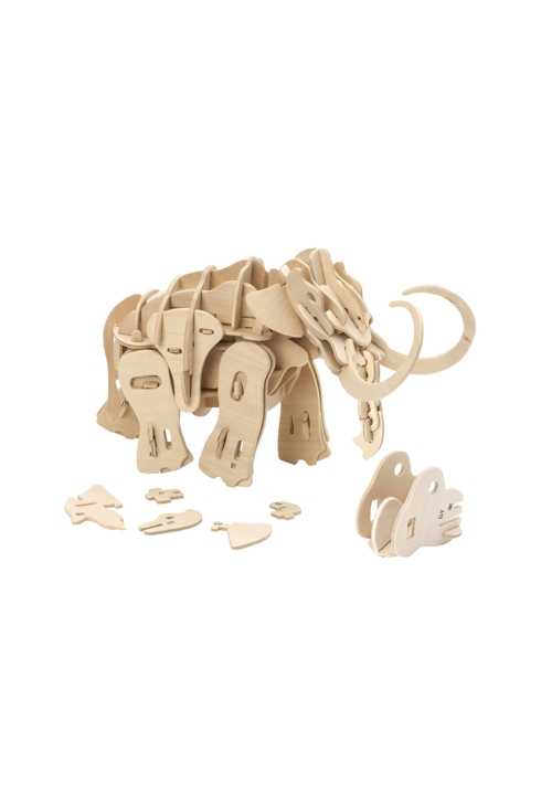 Mammouth 3D animé en bois Oxybul 2