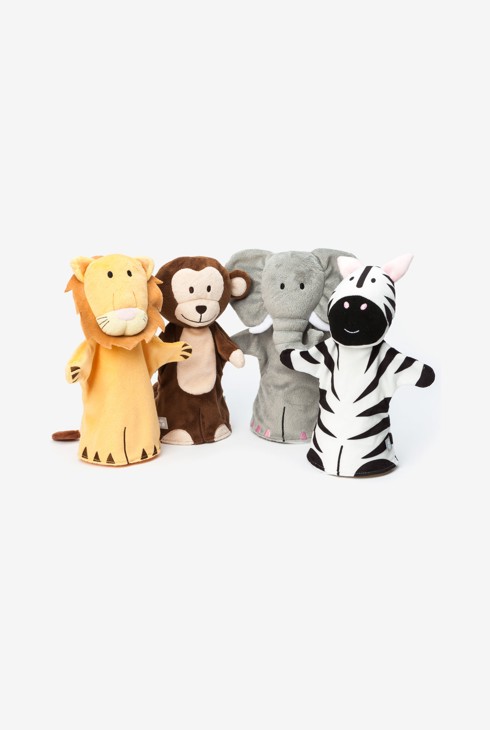 Marionnettes animaux de la jungle Oxybul 1