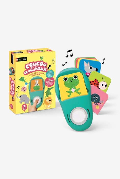 Jeu interactif Coucou les animaux Nathan 1