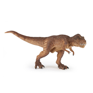 Figurine Dinosaure T-rex courant marron Papo 1