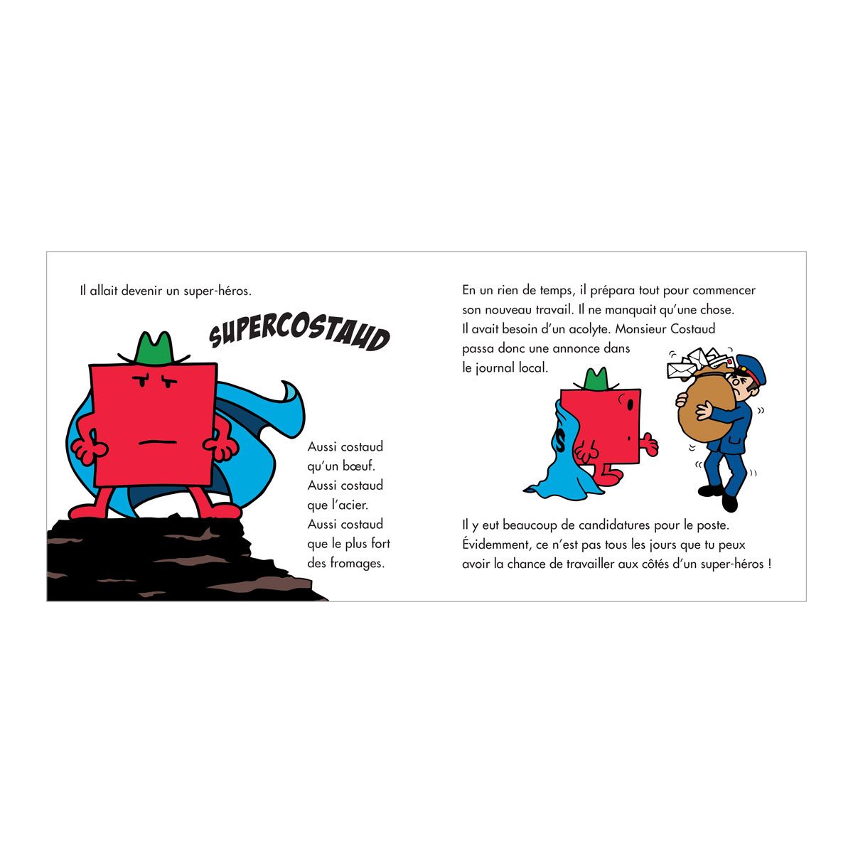 Page De Garde Cahier Journal Monsieur Madame Livre Monsieur Madame Super-héros - Hachette Jeunesse | IDKIDS