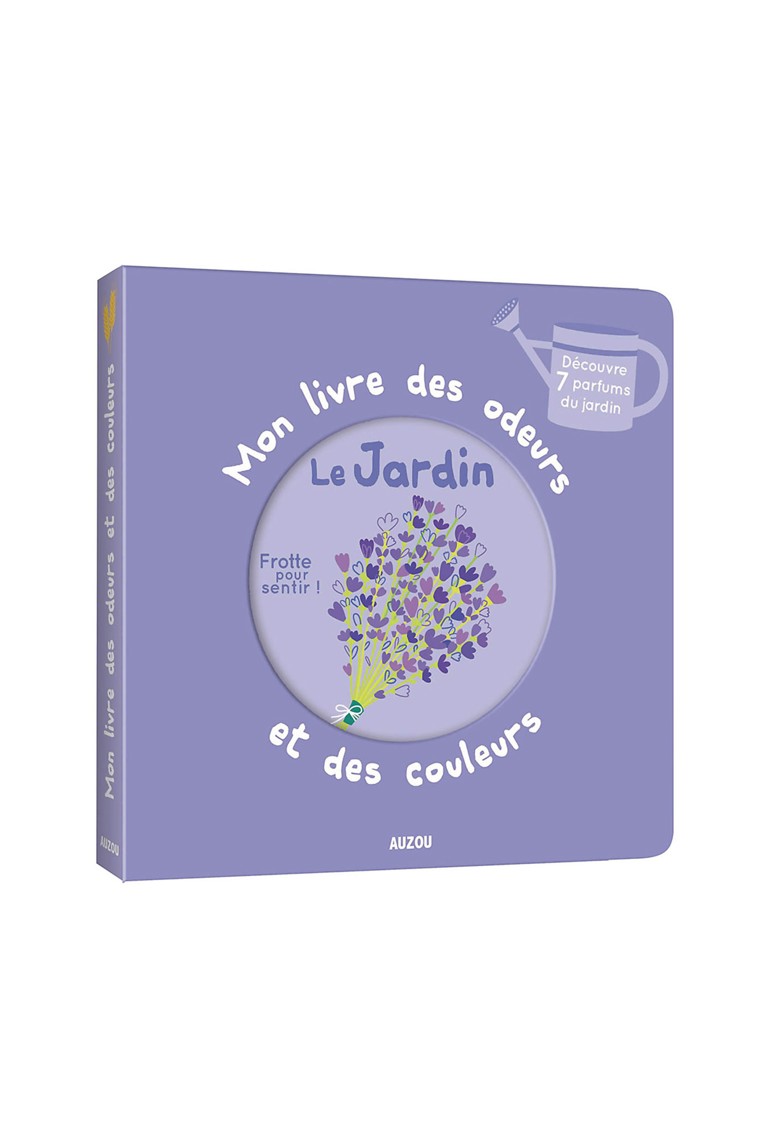 Livre Mon livre des odeurs du jardin - Auzou 1