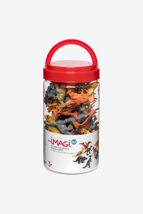 50 mini figurines dinosaures Oxybul 1