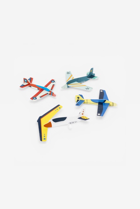 4 avions en mousse à construire Oxybul 2