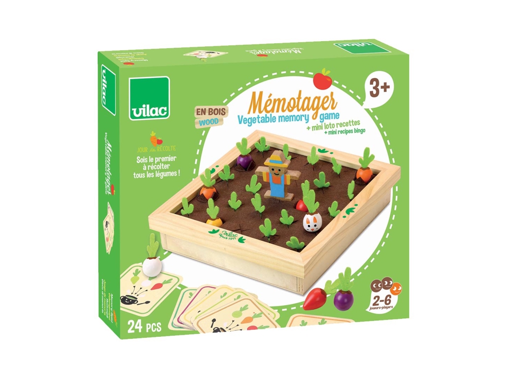 Jeu de société Mémotager Vilac 1