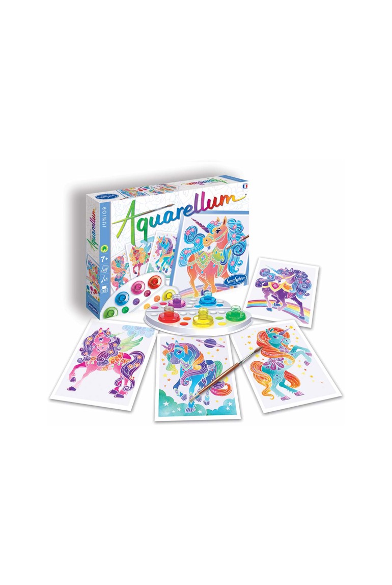 Aquarellum junior Licornes Sentosphère 1