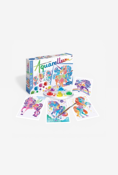 Aquarellum junior Licornes Sentosphère 1