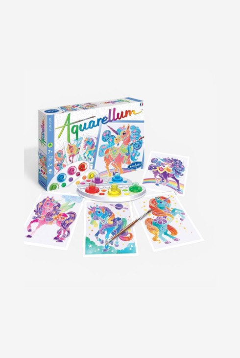 Aquarellum junior Licornes Sentosphère 1