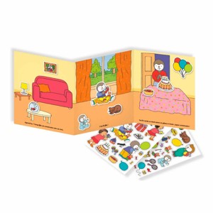 Livre Grand cahier d'autocollants T'Choupi - Nathan Jeunesse