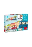 Puzzle XXL Véhicules 18 pièces Goula 1