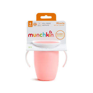 Tasse miracle 360° 6m et + rose Munchkin 1