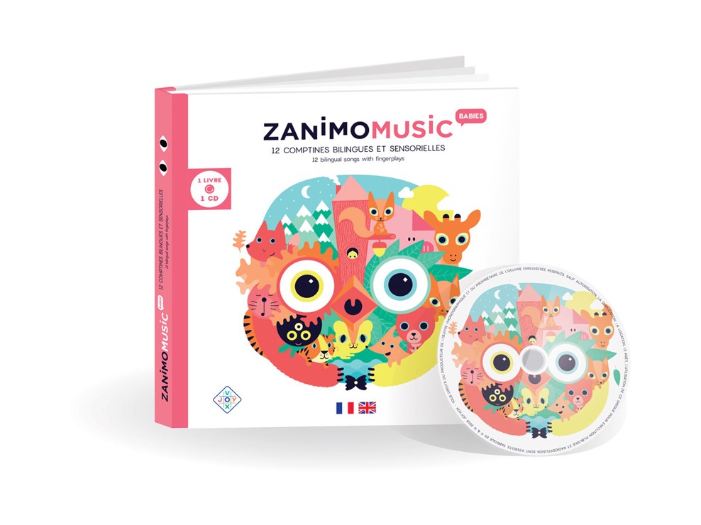 Livre-CD Les Zanimomusic Babies - Joyvox 1
