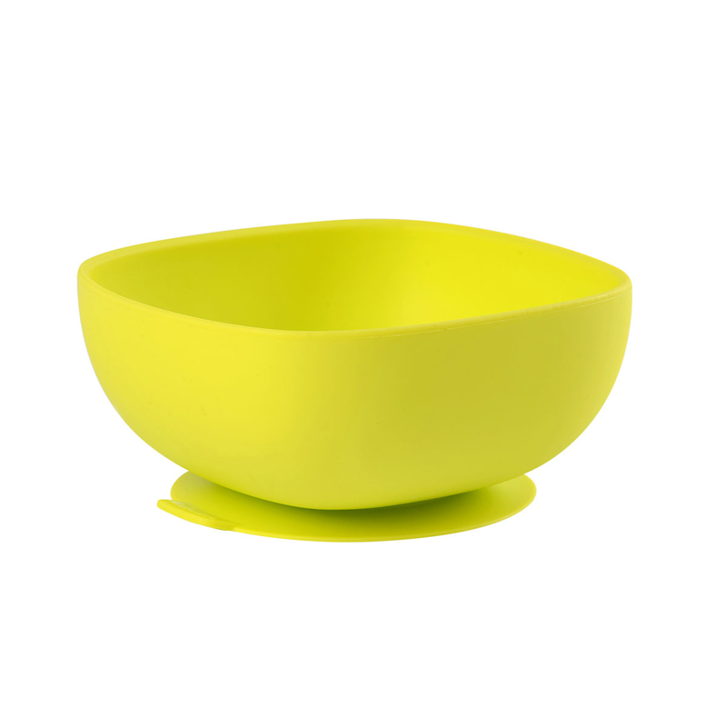 Beaba - Bol silicone ventouse vert