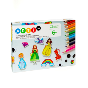 Atelier magnets plastique fou princesses Oxybul 1