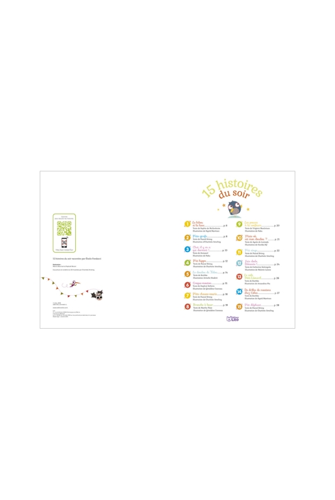 Livre-CD 15 histoires du soir - Lito 2