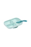 Coffret repas compartimenté 2 pièces bleu Beaba 1