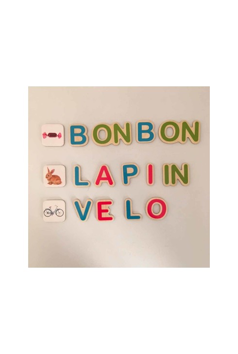 Coffret Lettres magnétiques - Les Arènes