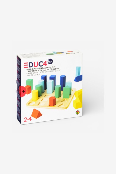 Plateau d'encastrement tri formes et couleur Oxybul 1