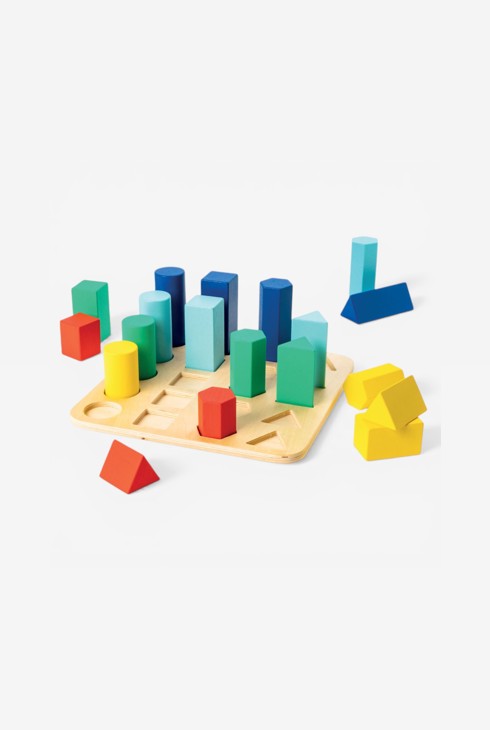 Plateau d'encastrement tri formes et couleur Oxybul 2