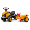Image sur Porteur tracteur JCB avec remorque, pelle et rateau