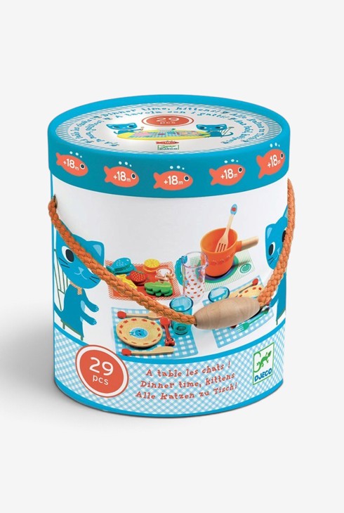Dinette des petits A table les chats ! Djeco 1