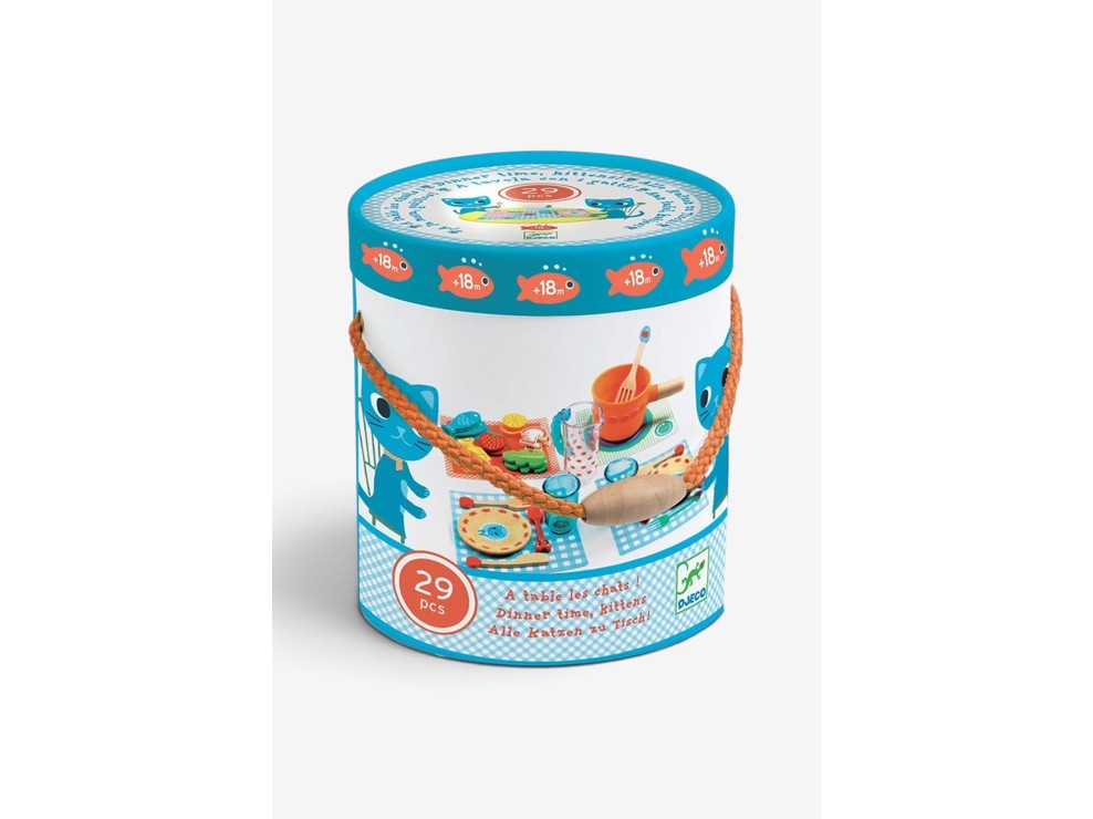 Dinette des petits A table les chats ! Djeco 1