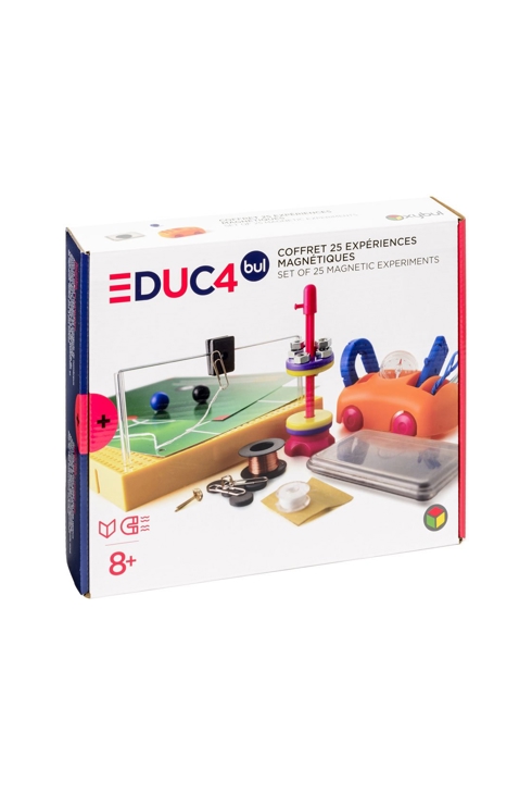 Coffret 25 expériences magnétiques Oxybul 1