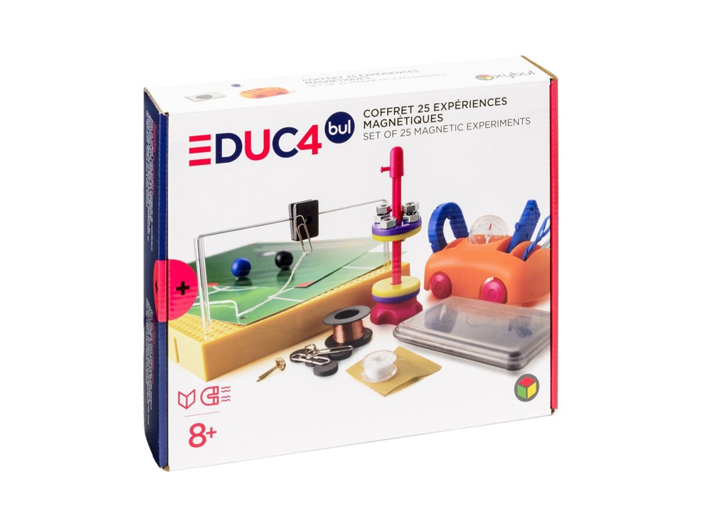 Coffret 25 expériences magnétiques Oxybul 1