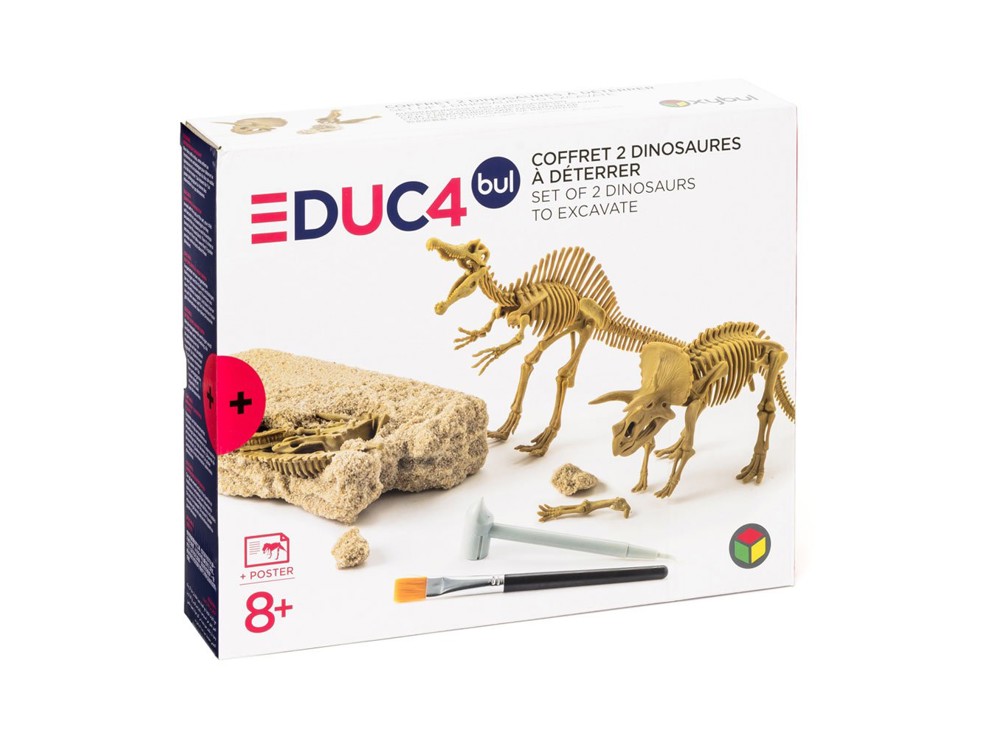 Coffret 2 dinosaures à déterrer Oxybul 1