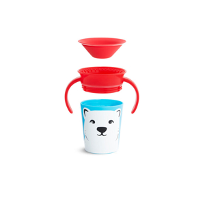 Tasse miracle 360° 6 mois et + ours polaire Munchkin 1