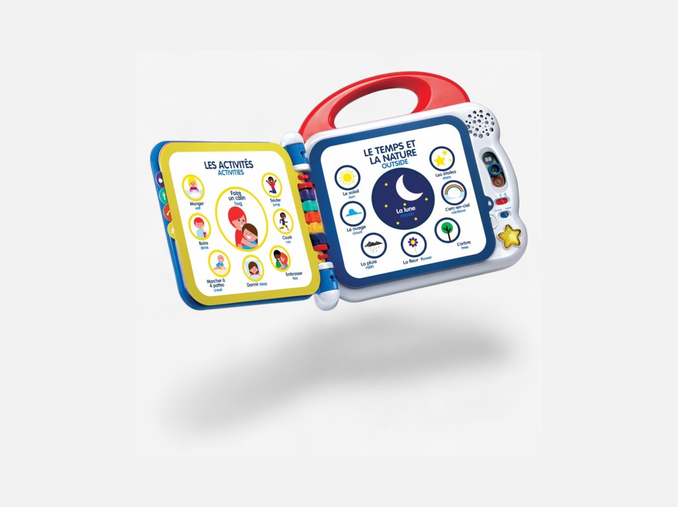 Imagier interactif bilingue Oxybul 1