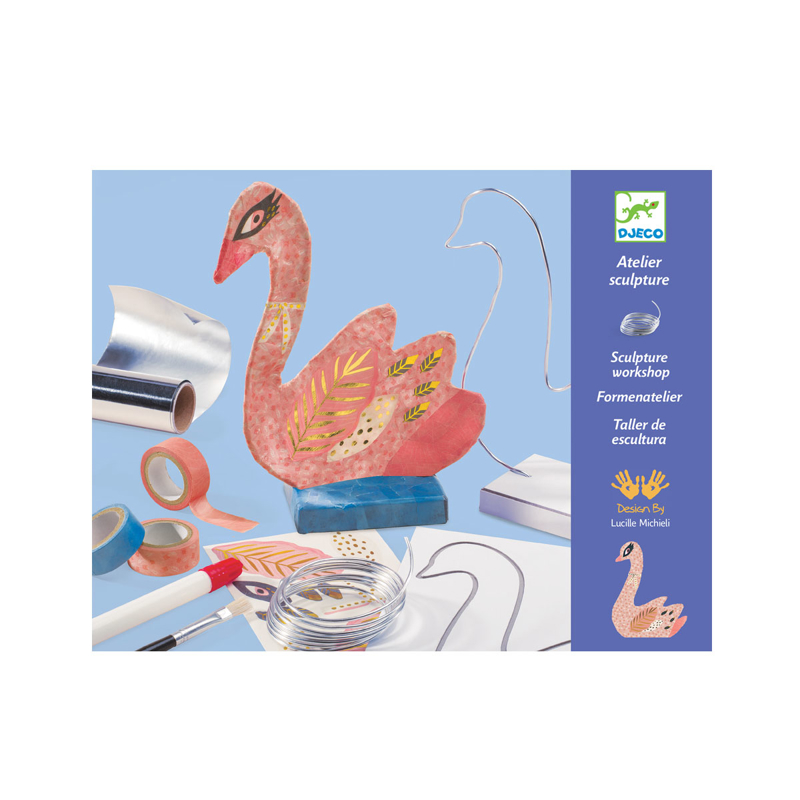 Djeco - Coffret Atelier de sculpture Le Cygne