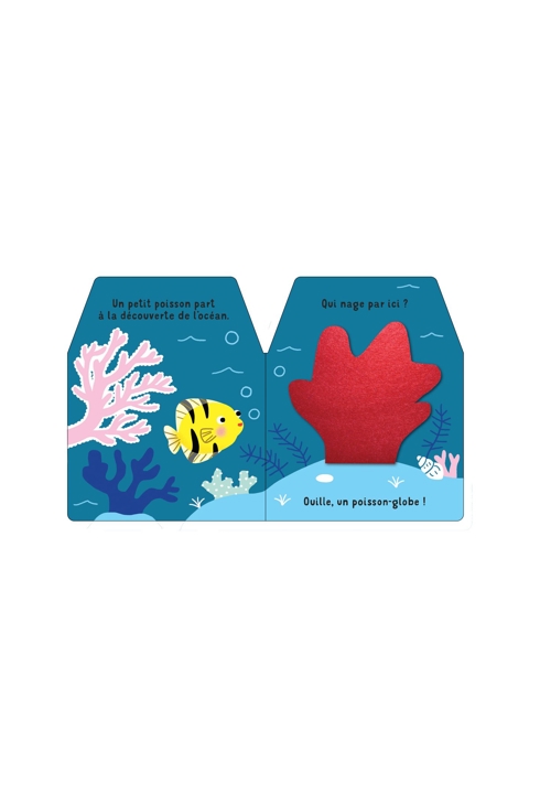 Livre Cache-cache petit poisson - Nathan Jeunesse