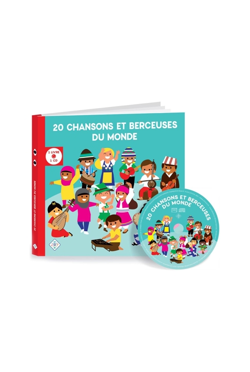 Livre-CD 20 chansons et berceuses du monde - Joyvox 1