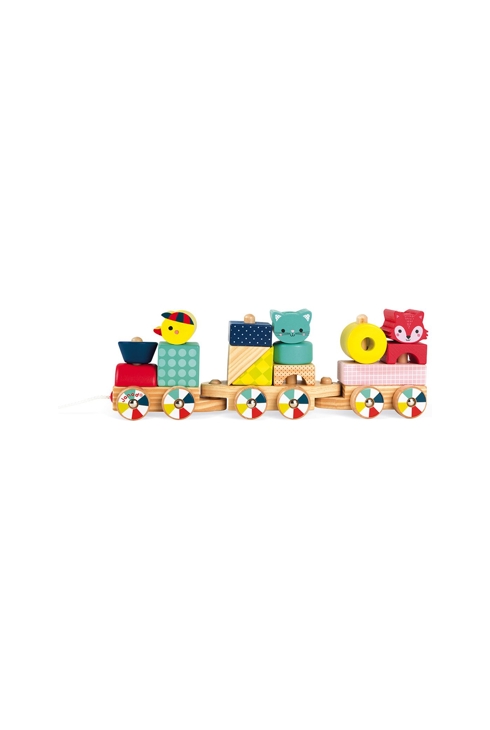 Train en bois Baby forest Janod 1