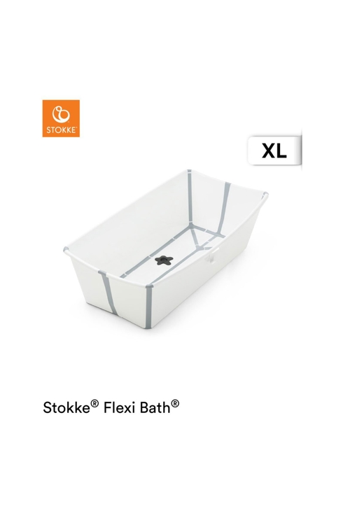 Baignoire pliable Flexibath XL blanche Stokke 1