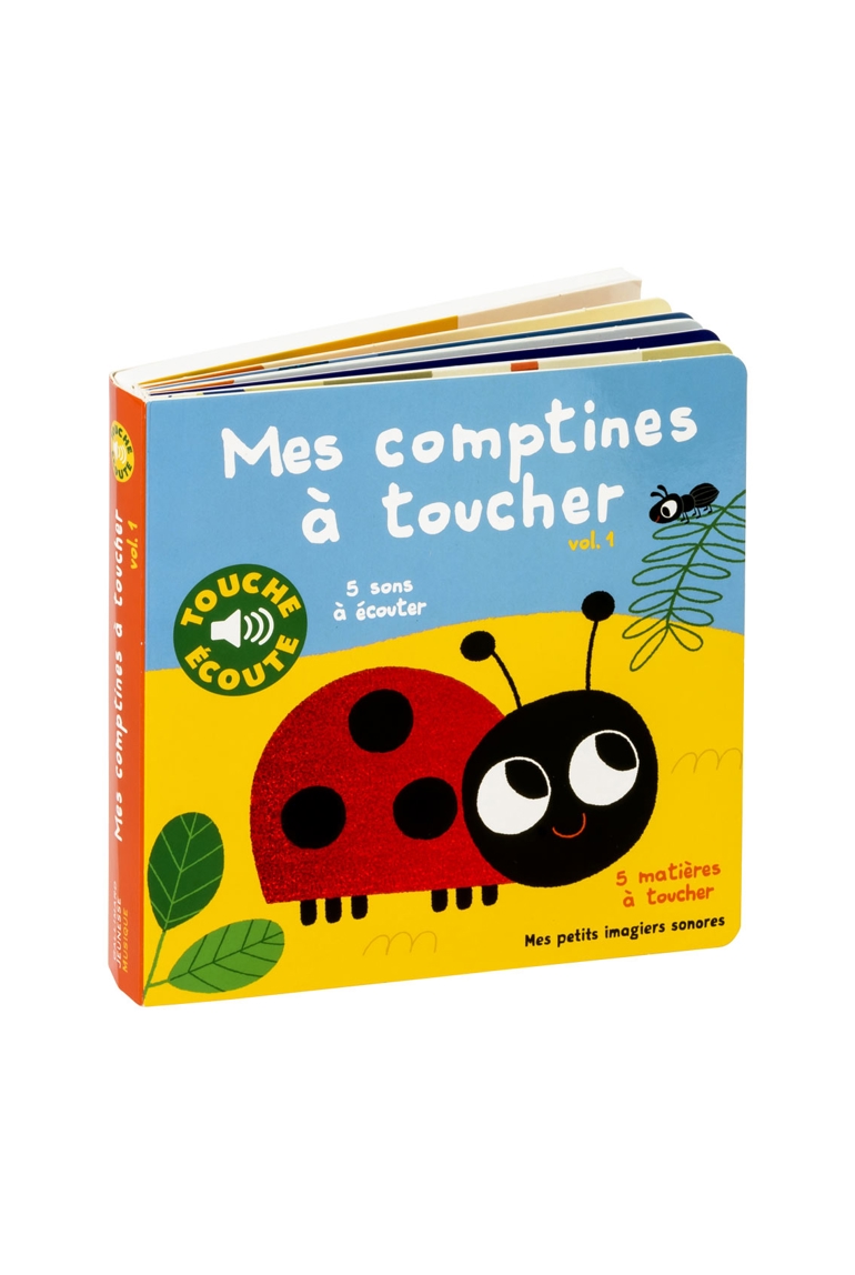Livre Sonore Mes comptines à toucher - Gallimard Jeunesse 1