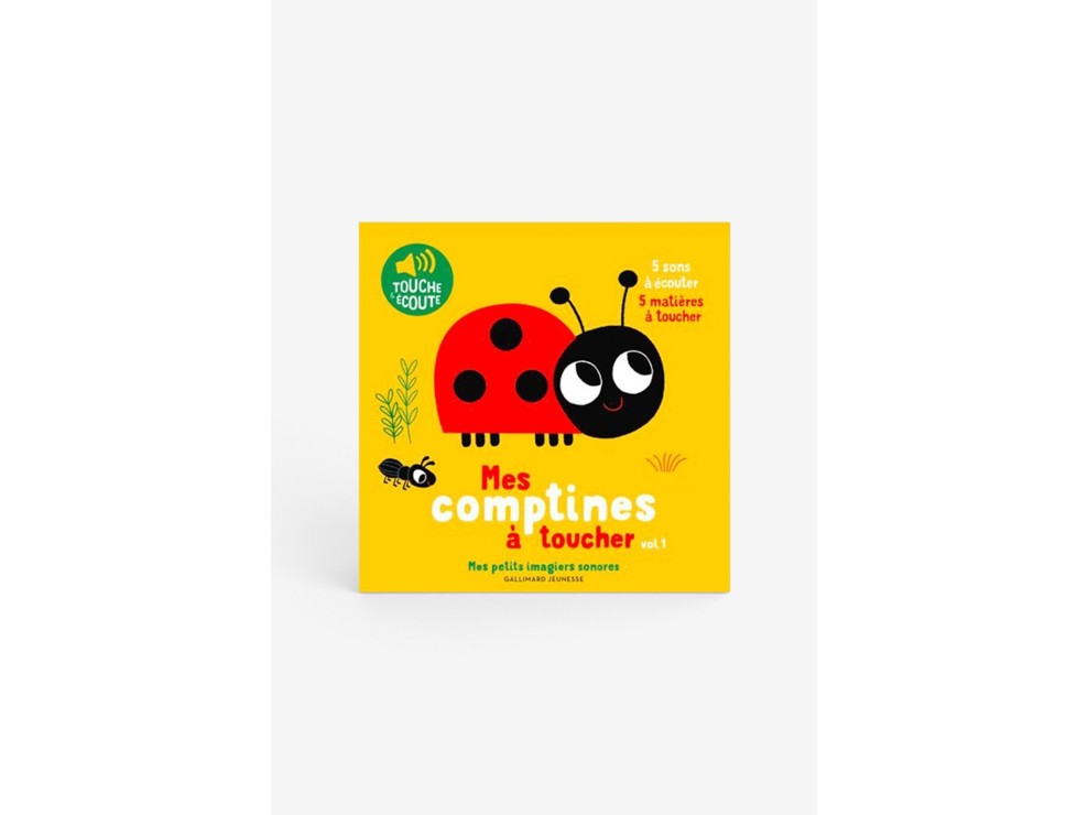 Livre Sonore Mes comptines à toucher - Gallimard Jeunesse 1