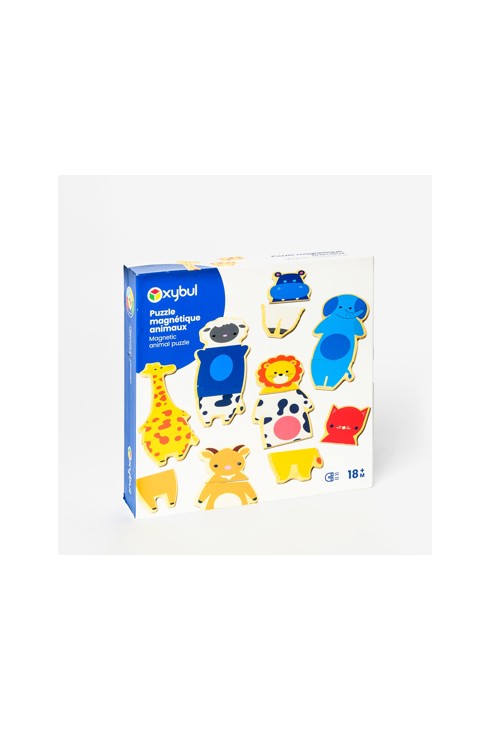 Puzzle magnétique animaux Oxybul 1